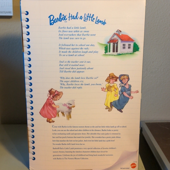 Barbie Had a Little Lamb doll - Picture 3 of 4